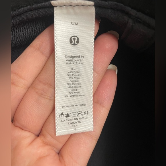 Lululemon Black Bucket Hat - Picture 3 of 4